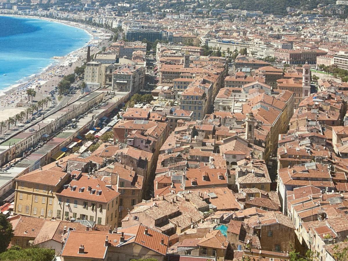 Cosy Penthouse Old Town Sea View Little Terraces Air Conditionned Nizza Exterior foto